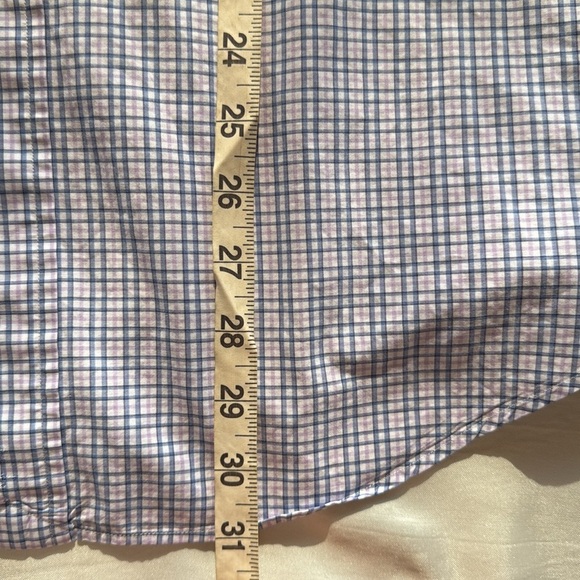 Ralph Lauren Blue Label Classic Fit Plaid Check Oxford Button Down Shirt Preppy - Picture 6 of 10